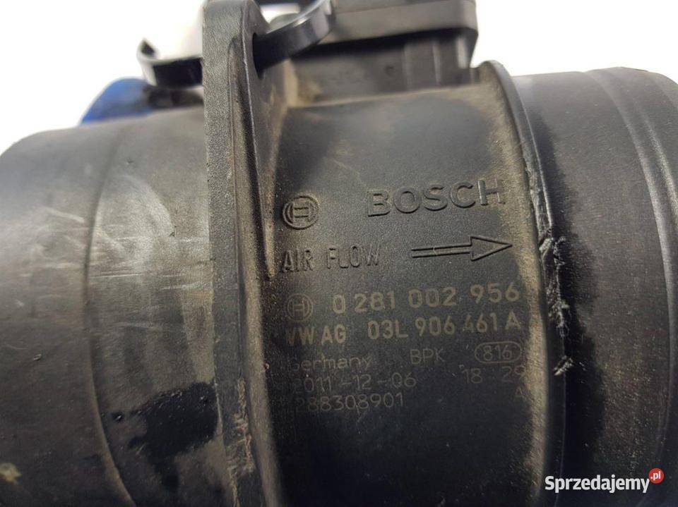 PRZEPŁYWOMIERZ AUDI A6 C7 03L906461A Części samochodowe Lipno