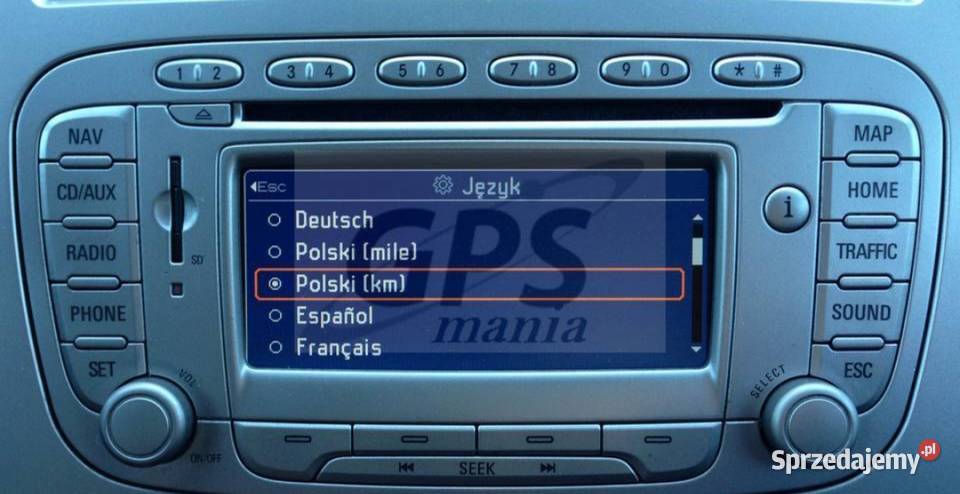 Ford mapy FX NX SD NX DVD MCA MFD Sync 2 Sync 3 Zgierz