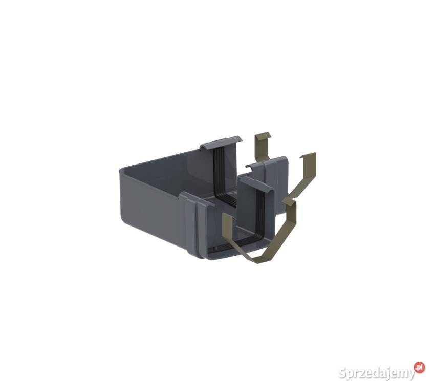 Krop PVC narożnik kwadratowy uniwersalny 135 mm Dachy i rynny Białystok