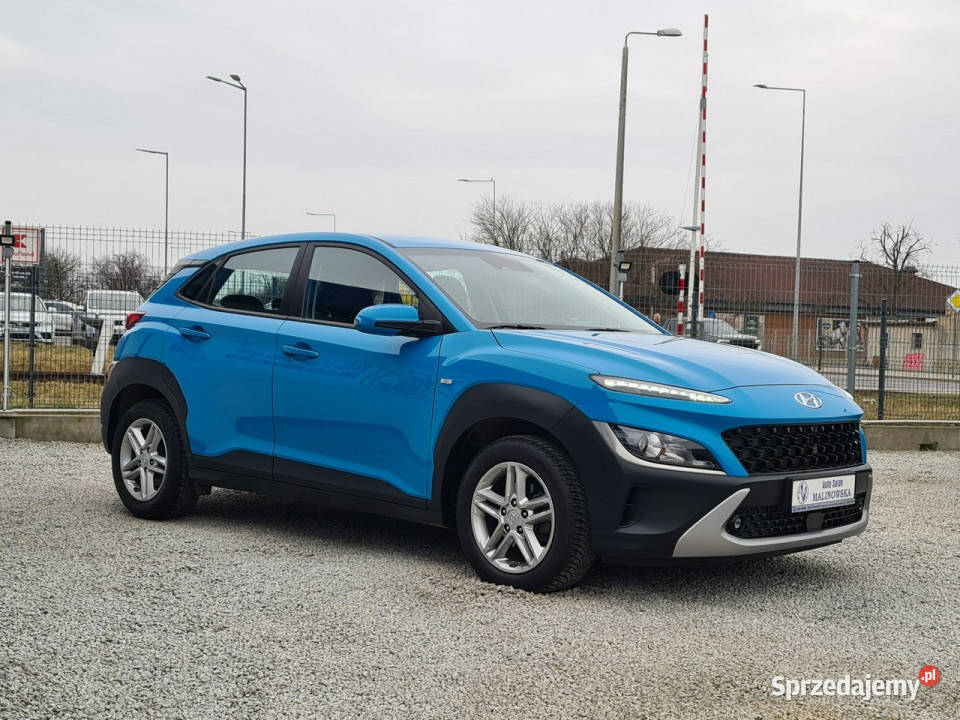 Hyundai Kona Navi Kamera Asystent Pasa Radar Led Wągrowiec