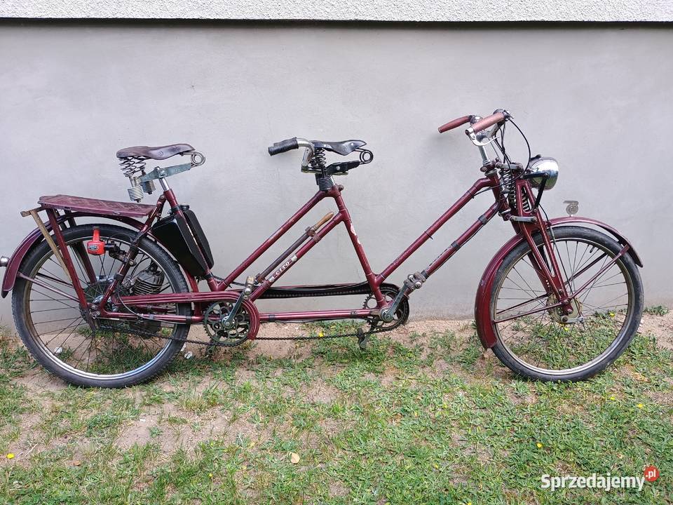 Rower Cito tandem z silnikiem Maw zabytkowy Kurzętnik