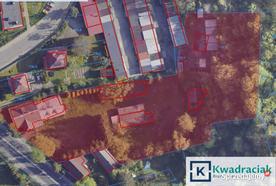 Działkę sprzedam 6872m2 Lesko Unii Brzeskiej Sprzedaż