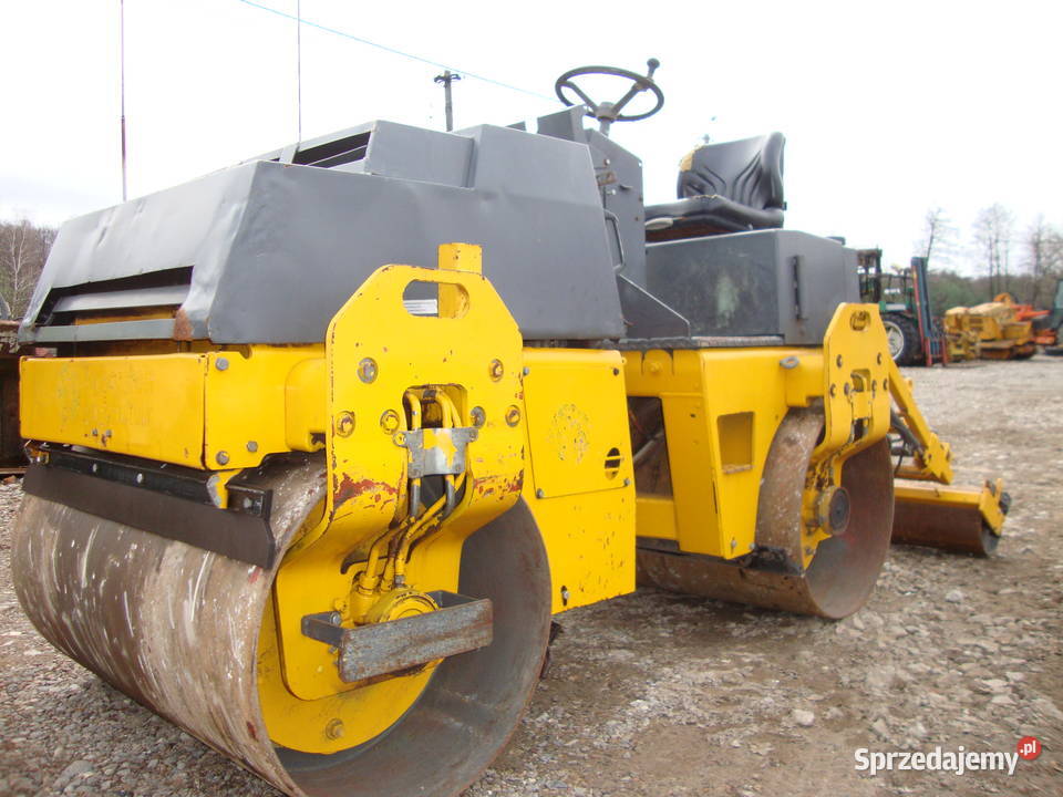 BOMAG BW 120 AD3 walec drogowy wibracja metal Czaplinek
