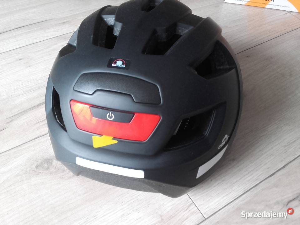 Kask rowerowy CRIVIT z tylną lampką rozmiar SM Kaski i odzież kujawsko-pomorskie Bydgoszcz