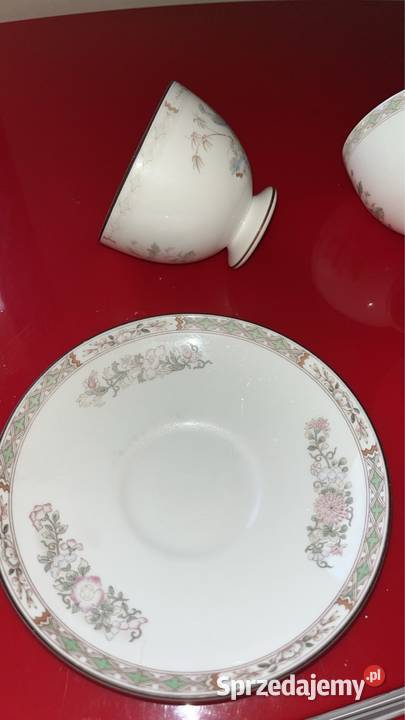 Pawie Filiżanka Wedgwood Kutani Crane Made in pomorskie Gdańsk