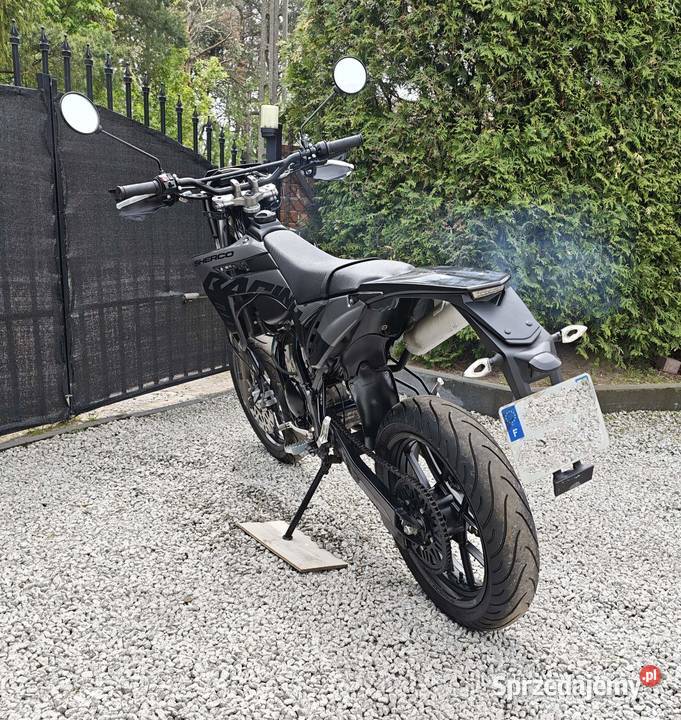 SuperMoto Sherco SM RS 50cc 2024r Black Moon