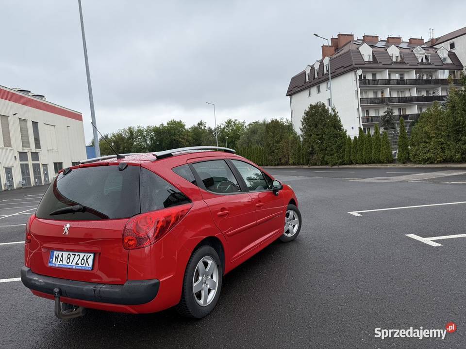 Peugeot 207 2008 14 Panorama Hak niski przebieg Warszawa