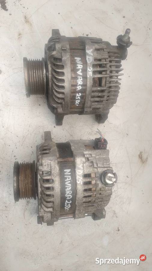 NISSAN NAVARA YD25 25 DCI alternator Układ elektryczny, zapłon Kielce