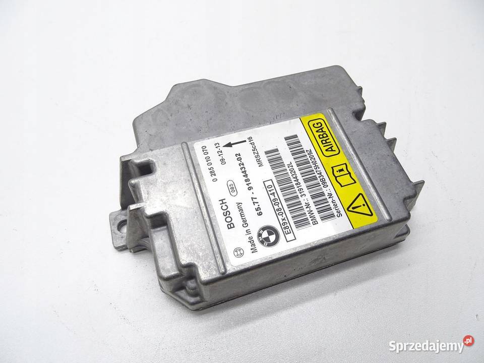 MODUŁ STEROWNIK SENSOR AIRBAG 9184432 BMW X1 E84 Komputery małopolskie