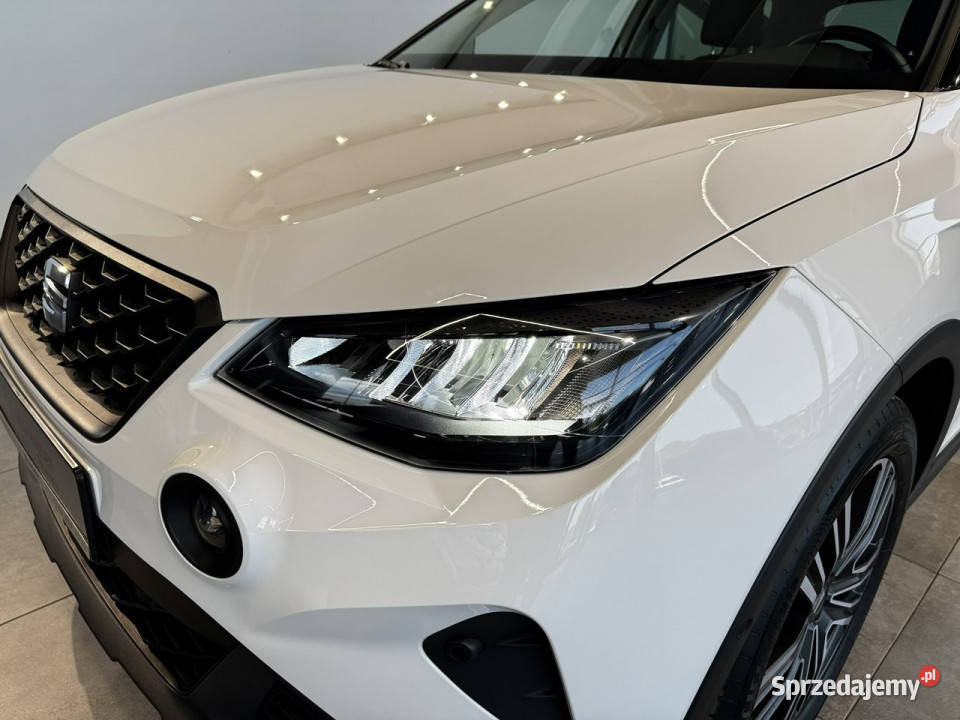 Seat Arona Marina 10TSI 115 DSG 2024 r salon I wspomaganie kierownicy Myślenice