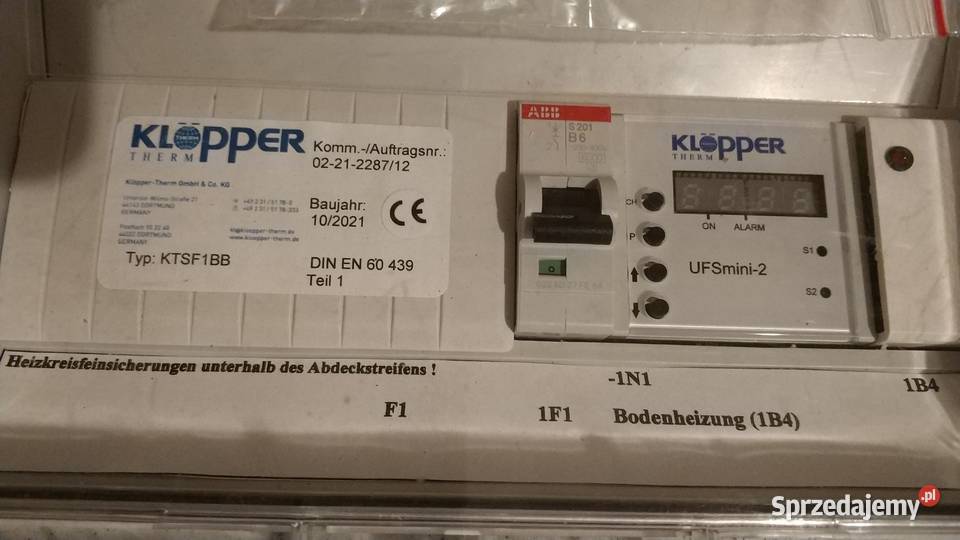 KTSF1BB KLOPPER THERM hager Jarosław