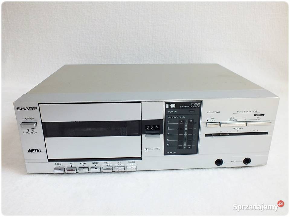 SHARP RT101H Magnetofon Stereo Amplituner DECK z Żary