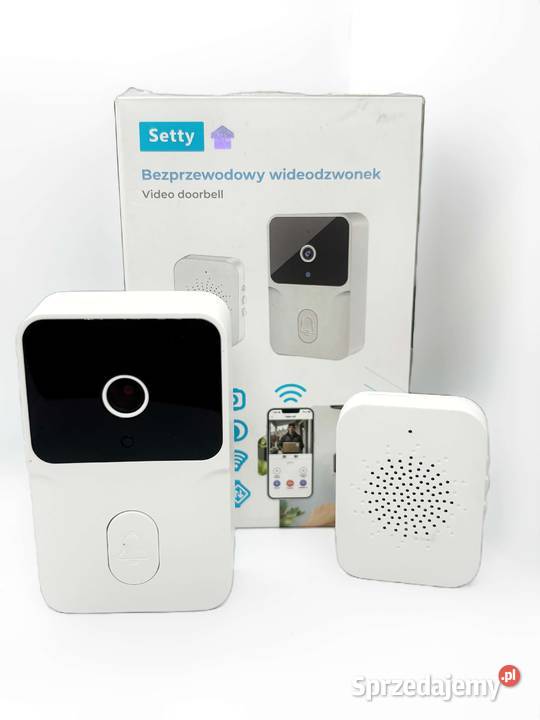 Bezprzewodowy wideo dzwonek SETTY X3 Elektryka Elbląg sprzedam