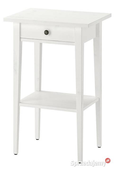 Stolik nocny biały Ikea Hemnes używany Nocne sprzedam