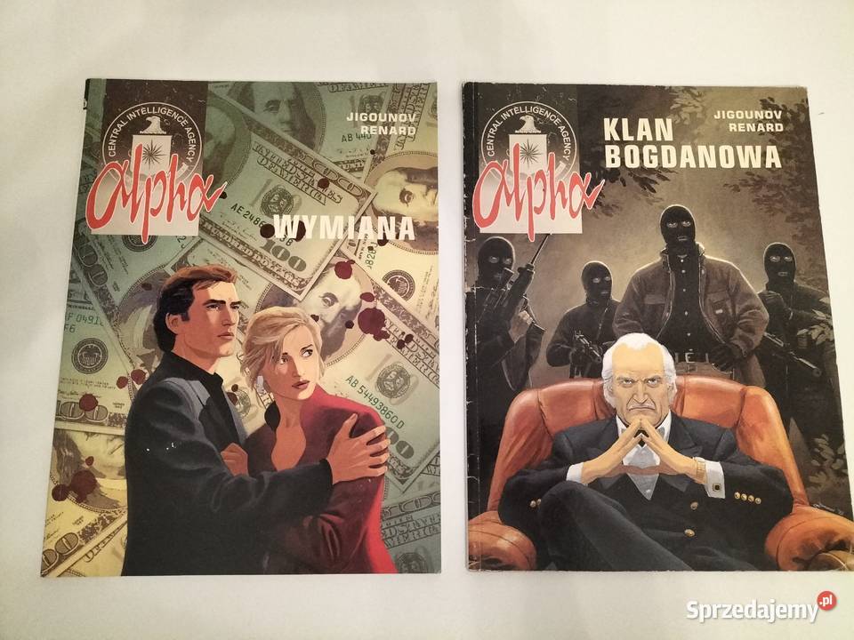 Dwa komiksy Wymiana i Klan Bogdanowa Warszawa