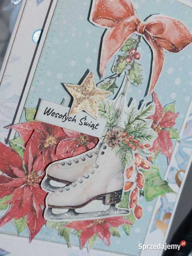 Ręcznie robione kartki na Boże Narodzenie Zbójno