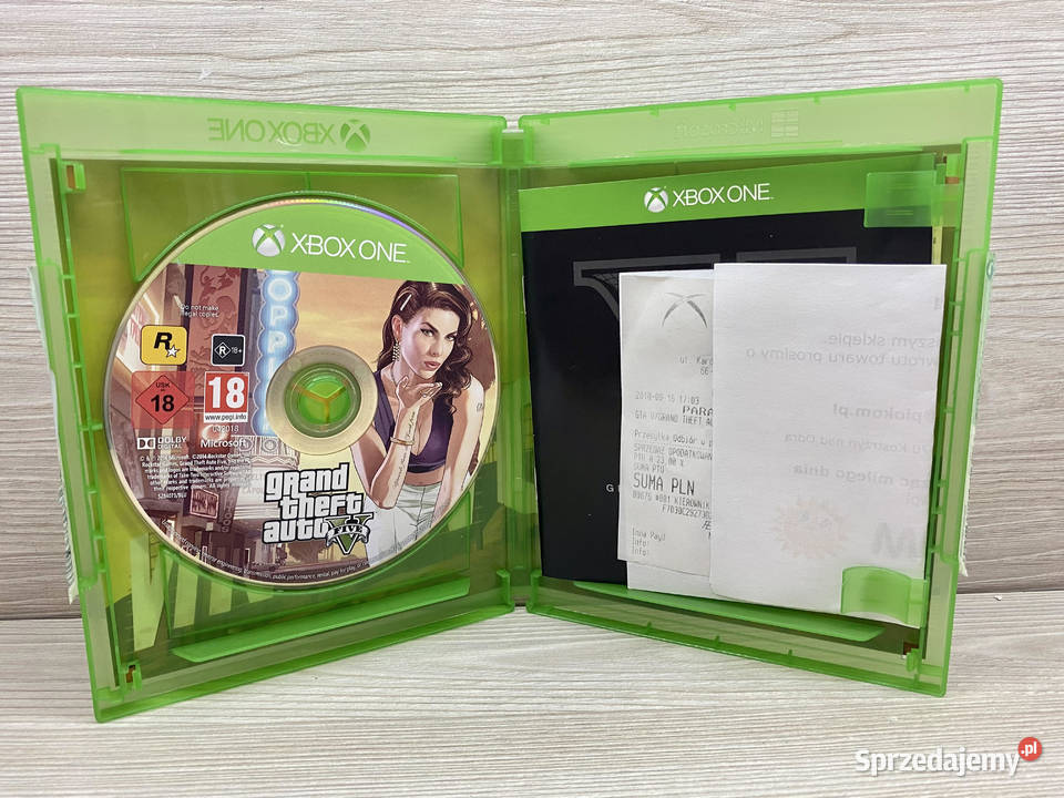 Grand Theft Auto V GTA 5 Xbox One 18+ Tczew