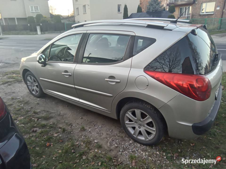 Peugeot 207 SW 16 hdi 2008 śląskie Częstochowa