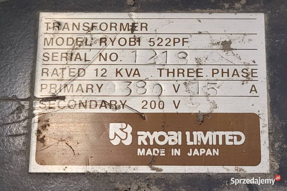 Maszyna Offsetowa Ryobi 522PF 21 Włocławek