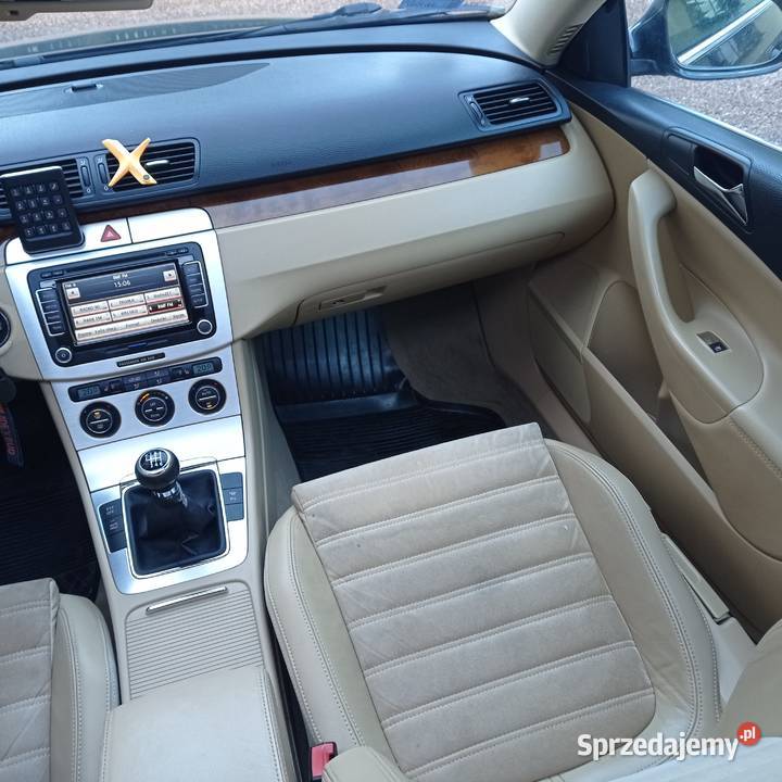Passat b6 4x4 skóry klima 140 CR sam parkuje hak Wodzisław Śląski
