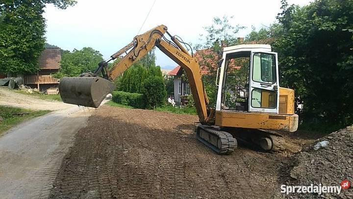 Minikoparka Zeppelin zrh16 Gąsiennice małopolskie Krosna