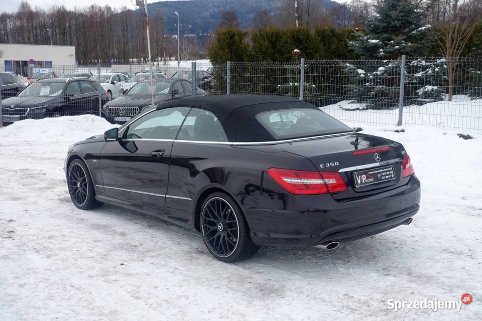MERCEDES E350CGI 292 KABRIO AVANTGARDE FULL Buczkowice