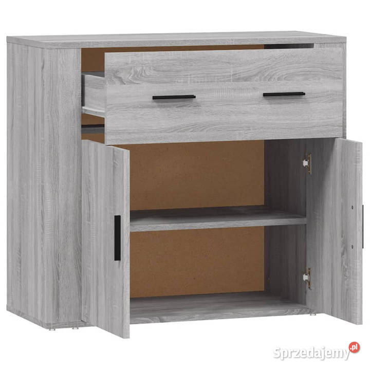 Szafka szary dąb sonoma 80x33x70 materiał Warszawa