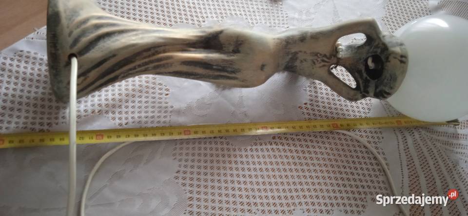 Stara lampa ŁK kamionkowa