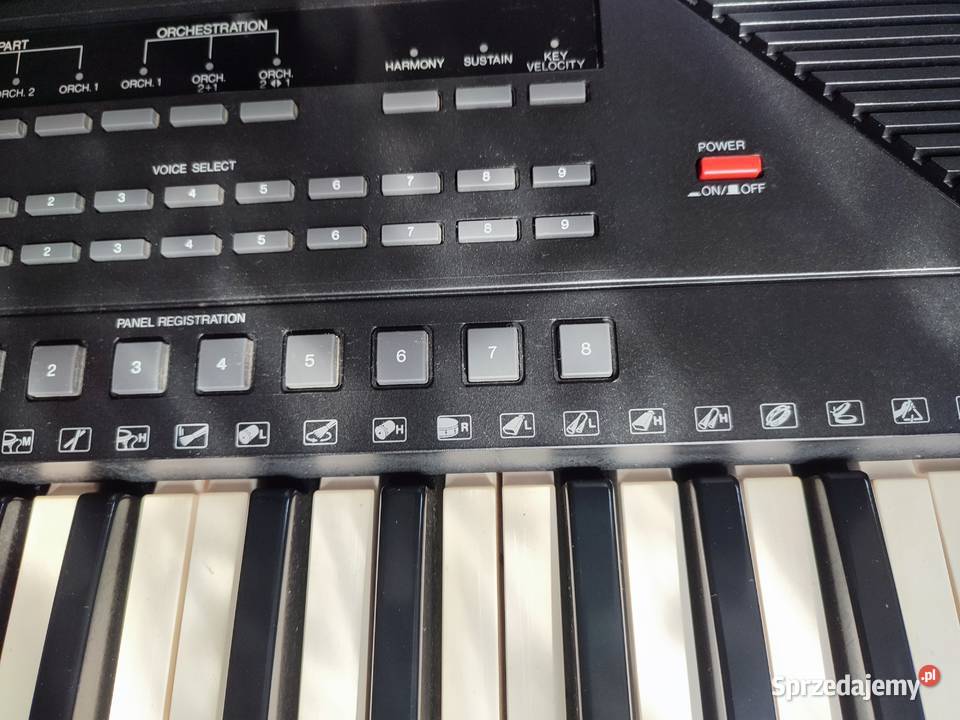 keyboard Yamaha PSR6700 uszkodzony Yamaha Myszków