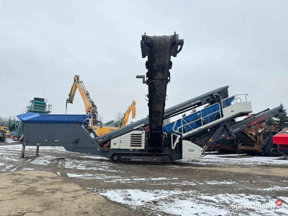 Kleemann MS 702 Evo Mobilny przesiewacz 4900h kujawsko-pomorskie Kołodziejewo