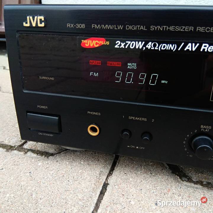 JVC RX308bk Amplituner Wzmacniacz 2x70W dobra Amplitunery Świebodzice