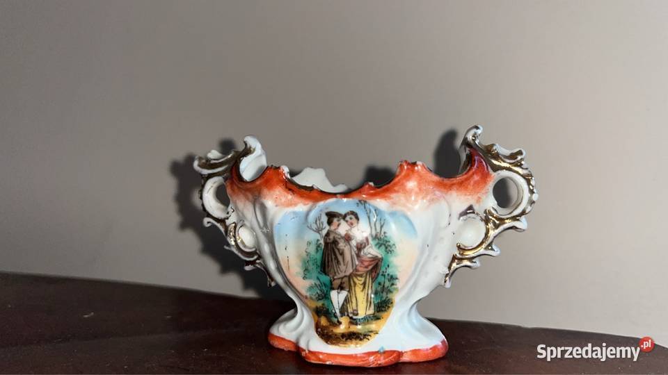 Amfora wazon finezyjna Ze sceną dworską sprzedam