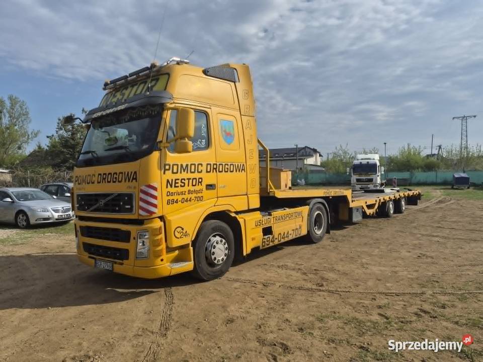 VOLVO FH12 specjalny pomoc drogowa zestaw Grajewo sprzedam