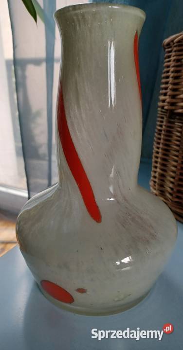 Polskie szkło artystyczne soczewka lekkie antico Antyki, Sztuka, Kolekcje Łódź