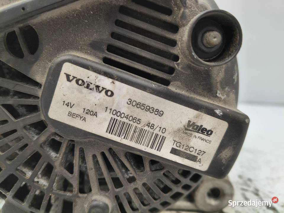 ALTERNATOR Volvo S40 II V50 16 D2 valeo 30659389 Chełm