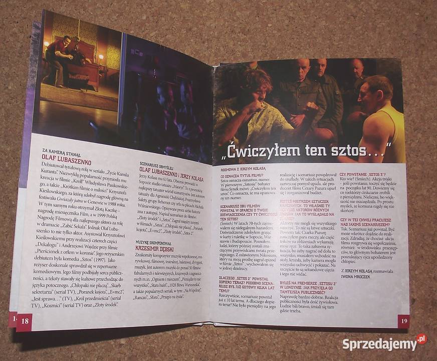 Sztos 2 komedia kryminalna Warszawa sprzedam