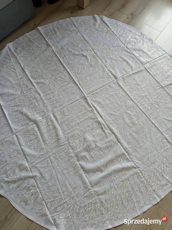 Obrus żakardowyhaftowany 180 Obrusy Gdańsk