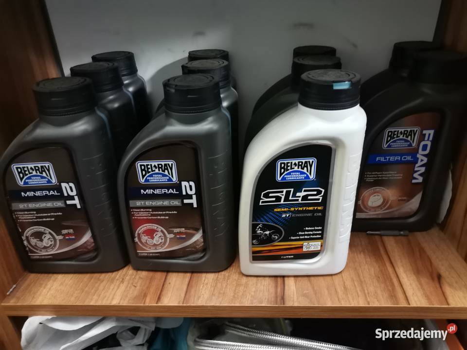 Bel Ray olej 2T mineral Semisynthetic chain Motoryzacja sprzedam