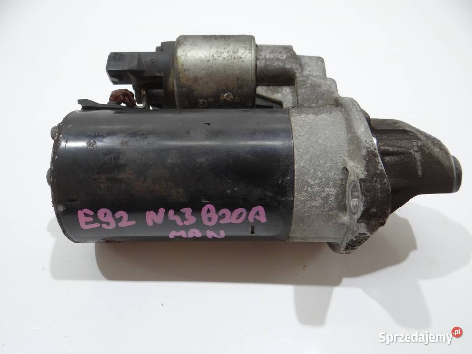 ROZRUSZNIK BMW E87 E90 E92 N43B20A MANUAL Pozostałe Strzyżewice