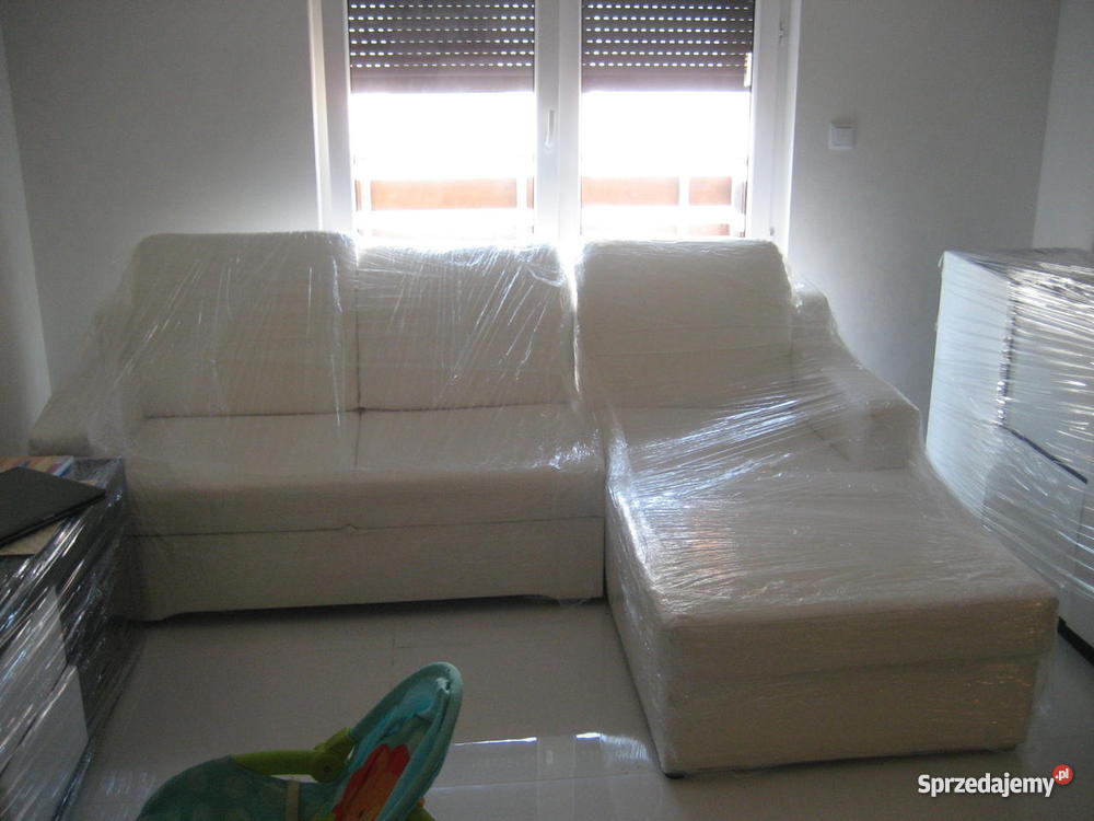 Sofa narożna narożnik WAJNERT Ecru Wrocław