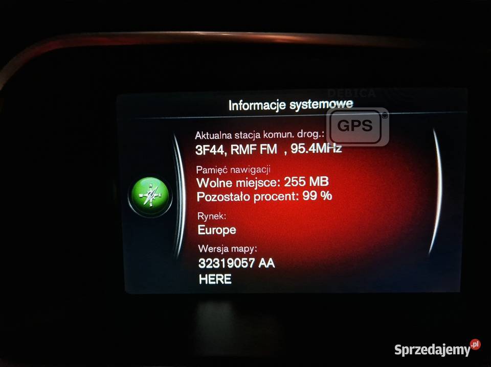 Mapa Europy Volvo V40 V60 V70 S60 S80 CX60 CX70 Tarnów