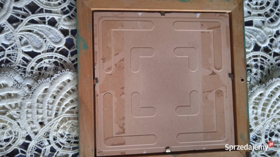 HOLENDERSKI OBRAZ MALOWANY NA PŁYTCE CERAMICZNEJ wielkopolskie Piła sprzedam