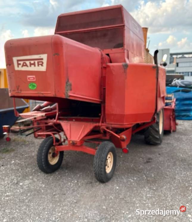 Kombajn zbożowy Fahr M66 M88 Deutz Class Mychów-Kolonia