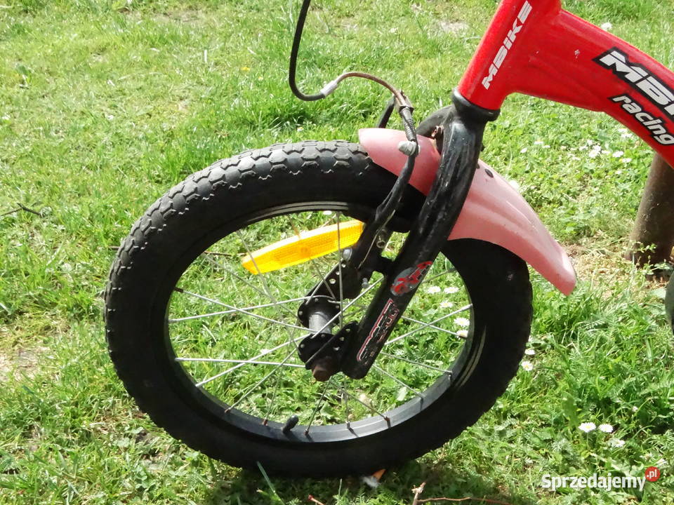 Rower dziecięcy MBIKE Racing Sport koła 14 lekki lubelskie Biłgoraj