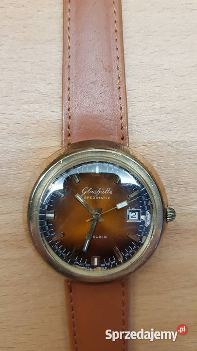 Vintage zegarek GUB Glashutte Spezimatic Chorzów
