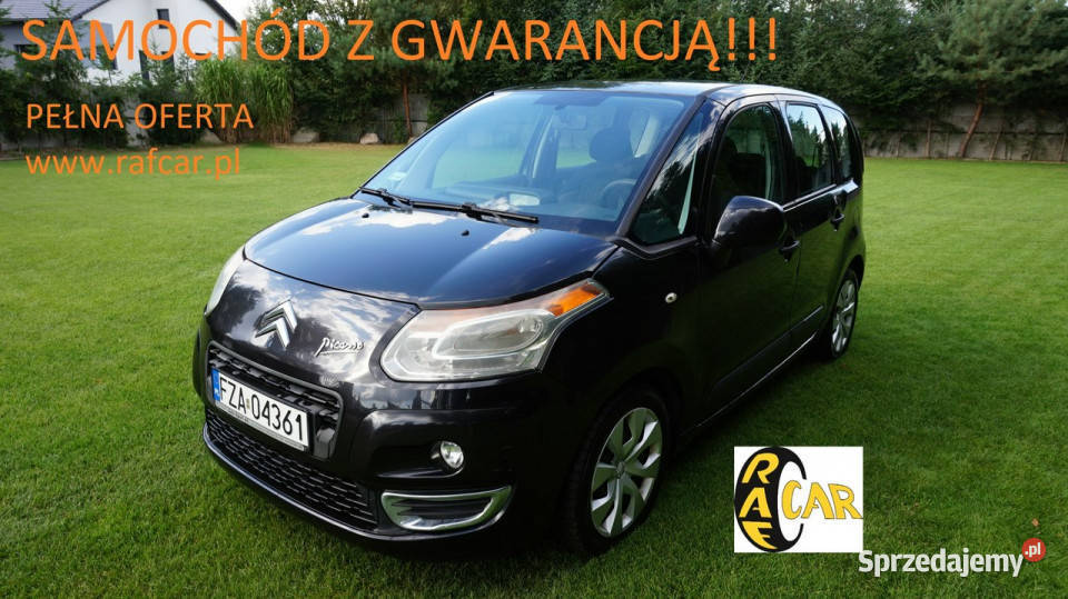 Citroen C3 Picasso zarejestrowana ubezpieczona benzyna lubuskie Zielona Góra
