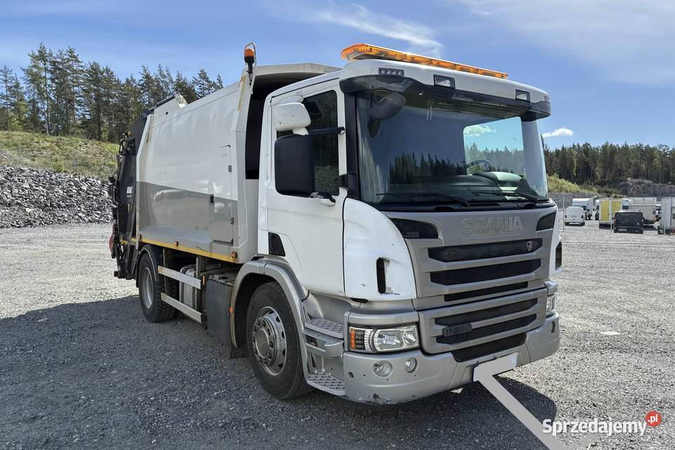 Scania P280 śmieciarka JOAB 14 m3 Euro 6 świętokrzyskie Nowiny
