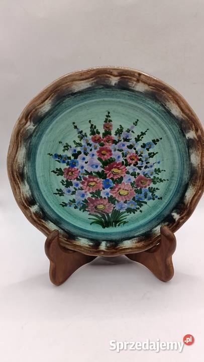 Nieduży podstawek dekoracyjny ręcznie malowany Zamość