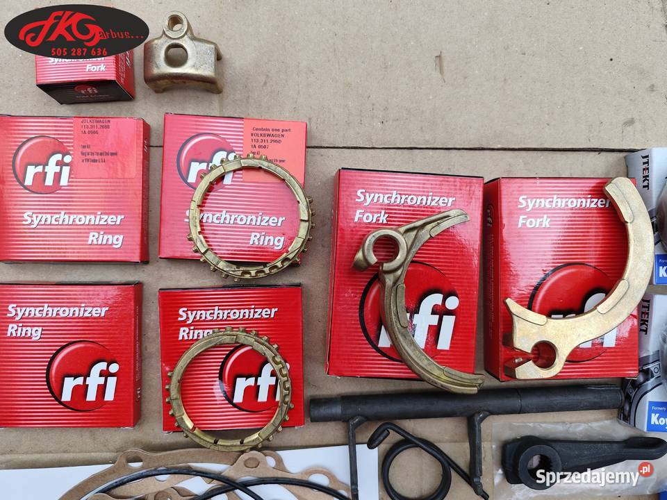 Garbus T1 T2 linka sprzęgła synchronizator biegu Konstancin-Jeziorna