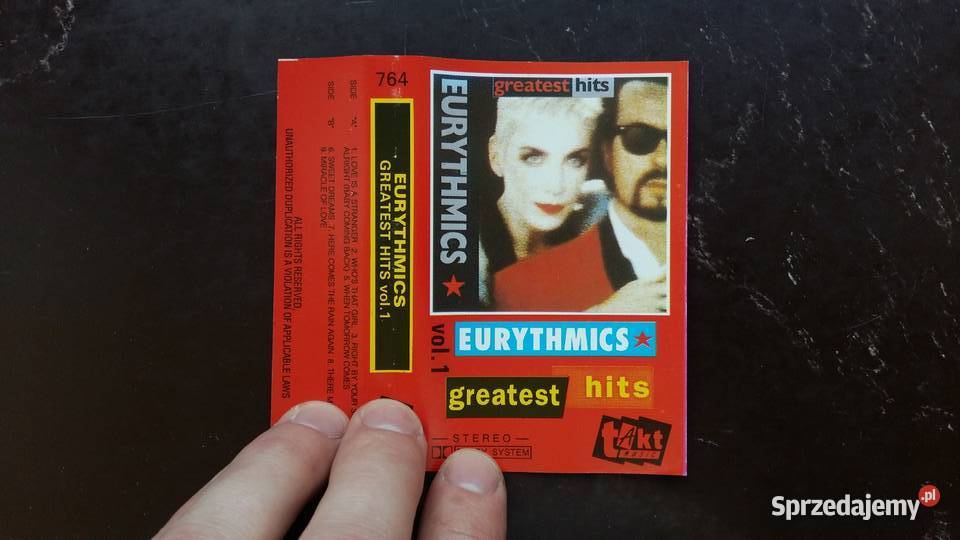 Kaseta magnetofonowa Eurythmics Greatest hits Siemiatycze